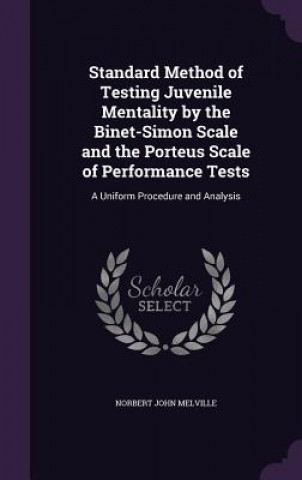 Carte STANDARD METHOD OF TESTING JUVENILE MENT NORBERT JO MELVILLE