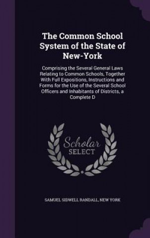 Buch THE COMMON SCHOOL SYSTEM OF THE STATE OF SAMUEL SIDW RANDALL
