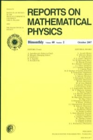 Kniha Reports on Mathematical Physics 60/2 wer.zagr. 