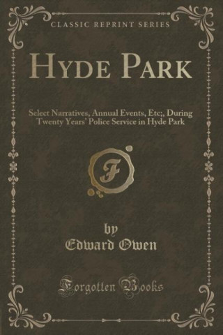 Carte Hyde Park Edward Owen