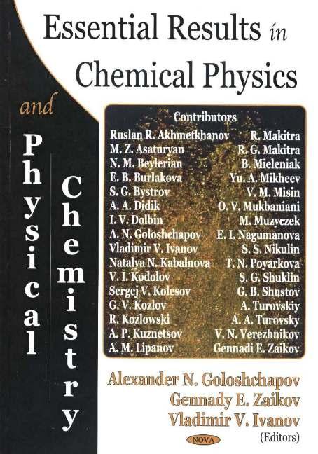 Kniha Essential Results in Chemical Physics & Physical Chemistry Alexander N Goloshchapov