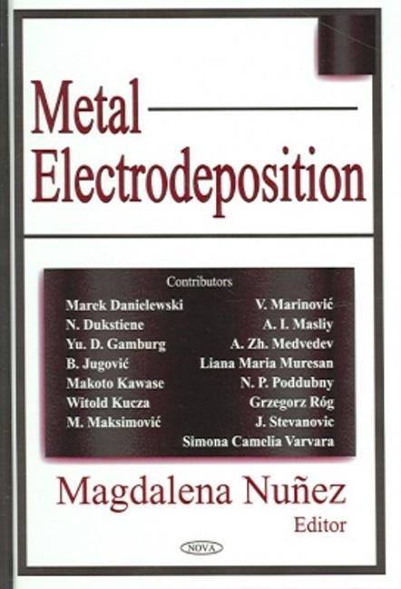 Carte Metal Electrodeposition Magdalena Nunez