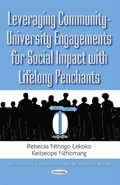 Könyv Leveraging Community-University Engagements for Social Impact with Lifelong Penchants Rebecaa Nthogo Lekoko