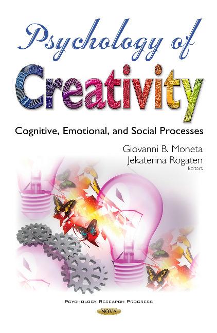 Knjiga Psychology of Creativity Giovanni B Moneta
