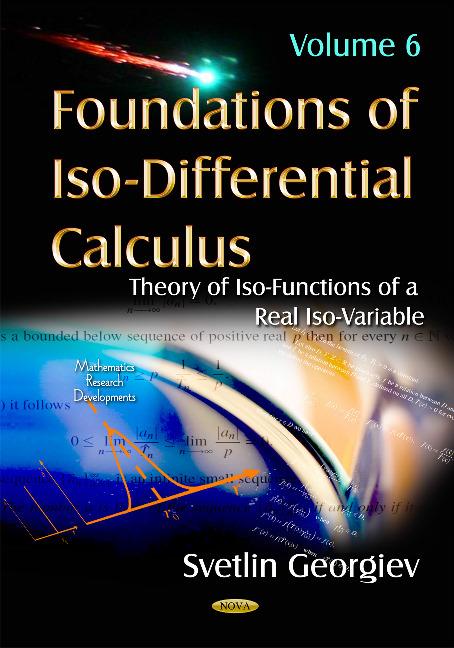 Książka Foundations of Iso-Differential Calculus Svetlin Georgiev