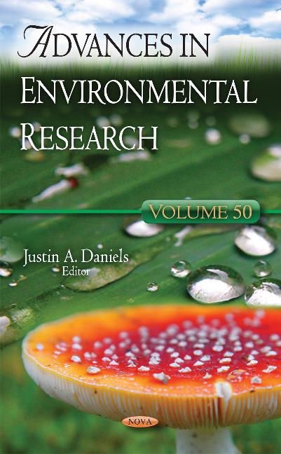 Buch Advances in Environmental Research Justin A Daniels