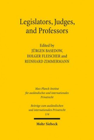 Carte Legislators, Judges, and Professors Holger Fleischer