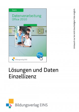 Digital Datenverarbeitung Office 2010 Werner Geers