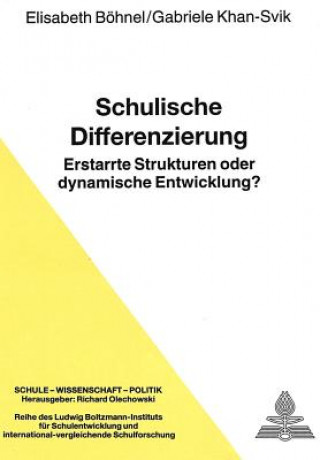 Книга Schulische Differenzierung Gabriele Khan