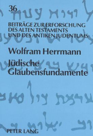 Книга Juedische Glaubensfundamente Wolfram Herrmann