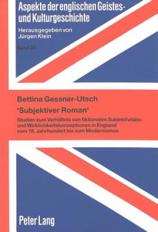 Buch 'Subjektiver Roman' Bettina Gessner-Utsch