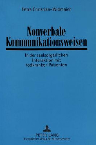 Buch Nonverbale Kommunikationsweisen Petra Christian-Widmaier