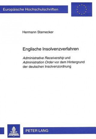 Kniha Englische Insolvenzverfahren Hermann Starnecker
