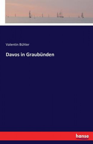 Knjiga Davos in Graubunden Valentin Buhler