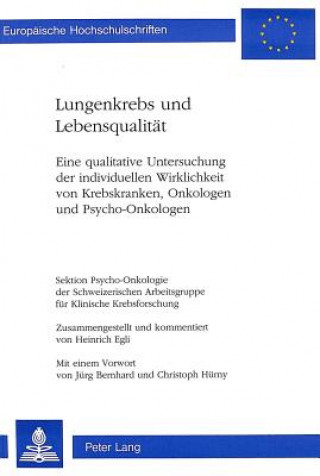 Book Lungenkrebs und Lebensqualitaet Heinrich Egli