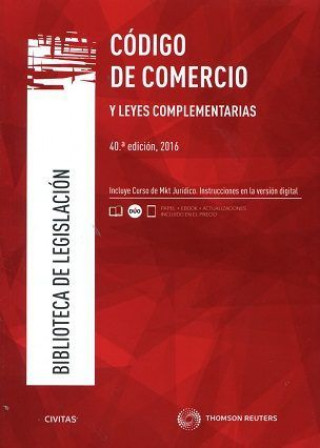 Knjiga Código de comercio y leyes complementarias 