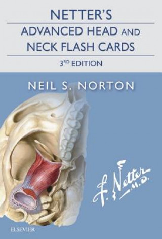 Nyomtatványok Netter's Advanced Head and Neck Flash Cards Neil S. Norton
