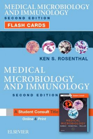 Tiskovina Medical Microbiology and Immunology Flash Cards Ken S. Rosenthal