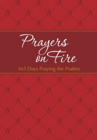 Knjiga Prayers on Fire: 365 Days Praying the Psalms Brian Simmons