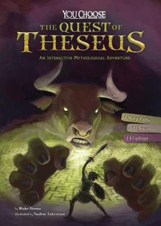 Kniha The Quest of Theseus: An Interactive Mythological Adventure Blake Hoena