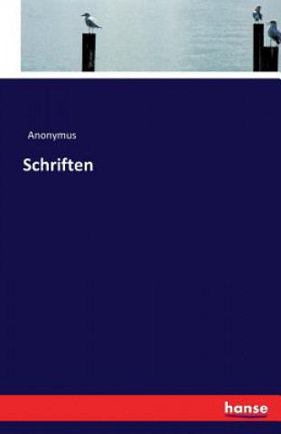 Libro Schriften Anonymus