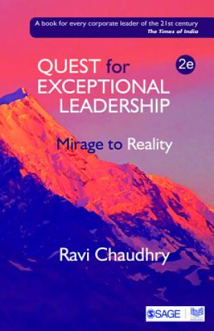 Kniha Quest for Exceptional Leadership Ravi Chaudhry