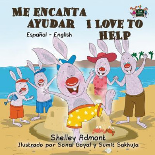 Kniha Me encanta ayudar I Love to Help Shelley Admont