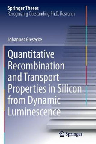 Kniha Quantitative Recombination and Transport Properties in Silicon from Dynamic Luminescence Johannes Giesecke