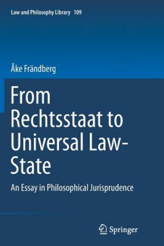 Könyv From Rechtsstaat to Universal Law-State Ake Frandberg