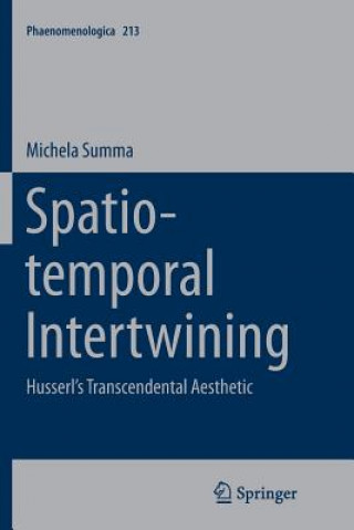 Kniha Spatio-temporal Intertwining Michela Summa