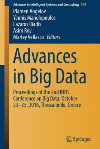 Kniha Advances in Big Data Plamen Angelov