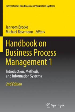 Carte Handbook on Business Process Management 1 Michael Rosemann