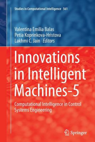 Kniha Innovations in Intelligent Machines-5 Valentina Emilia Balas