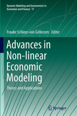 Carte Advances in Non-linear Economic Modeling Frauke Schleer-Van Gellecom