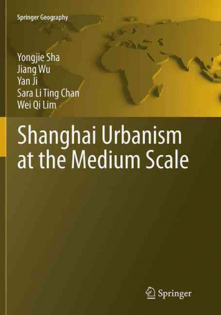 Kniha Shanghai Urbanism at the Medium Scale Yongjie Sha