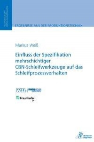 Carte Einfluss der Spezifikation mehrschichtiger CBN-Schleifwerkzeuge auf das Schleifprozessverhalten Markus Weiß
