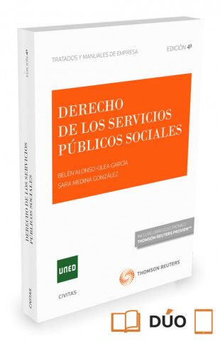 Könyv Derecho de los Servicios Públicos Sociales (Papel + e-book) BELE ALONSO GARCIA SARA MEDINA GONZALEZ