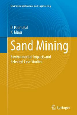 Knjiga Sand Mining Damodharan Padmalal