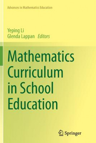 Carte Mathematics Curriculum in School Education Glenda Lappan