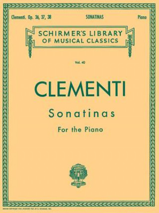 Könyv MUZIO CLEMENTI SONATINAS FOR T Muzio Clementi