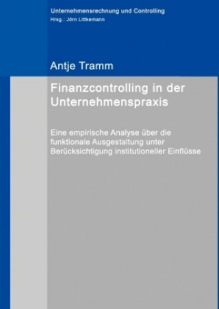 Kniha Finanzcontrolling in der Unternehmenspraxis Antje Tramm
