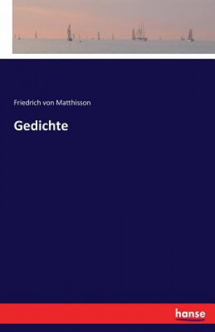 Buch Gedichte Friedrich Von Matthisson