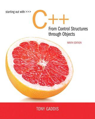 Libro Starting Out with C++ from Control Structures to Objects Tony Gaddis