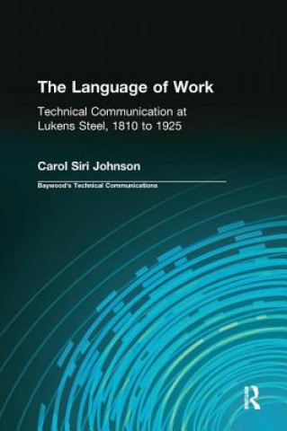 Kniha Language of Work Carol Siri Johnson