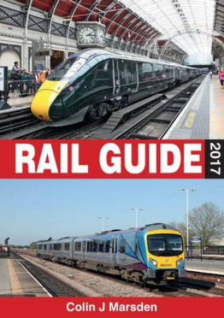 Kniha abc Rail Guide 2017 COLIN J MARSDEN