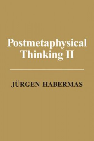 Buch Post Metaphysical Thinking II Jürgen Habermas