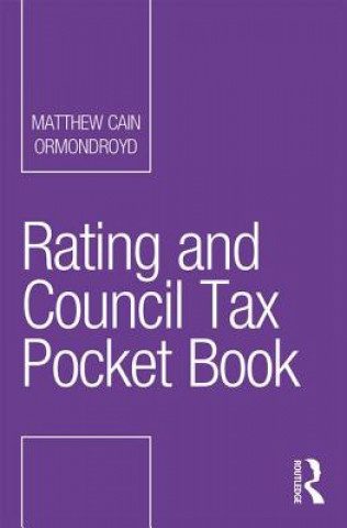 Kniha Rating and Council Tax Pocket Book ORMONDROYD