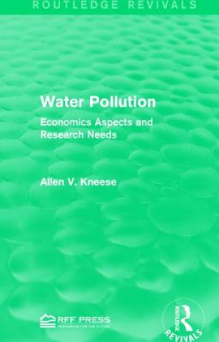 Könyv Water Pollution Allen V. Kneese