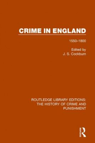 Kniha Crime in England 