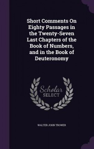 Buch SHORT COMMENTS ON EIGHTY PASSAGES IN THE WALTER JOHN TROWER